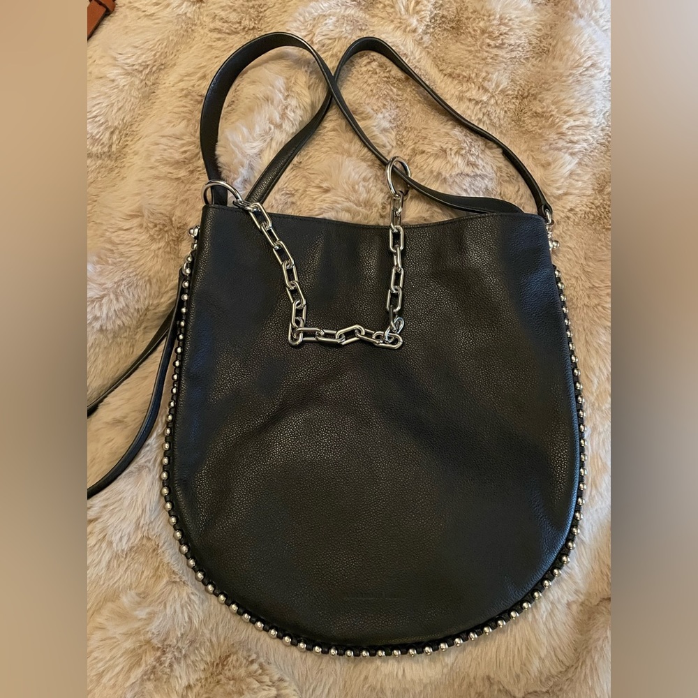 Authentic Alexander Wang shoulder bag with crossbody strap.